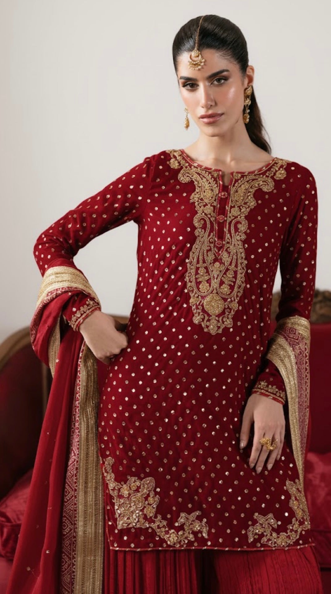 Heer Signature festive velvet Alizay Saad