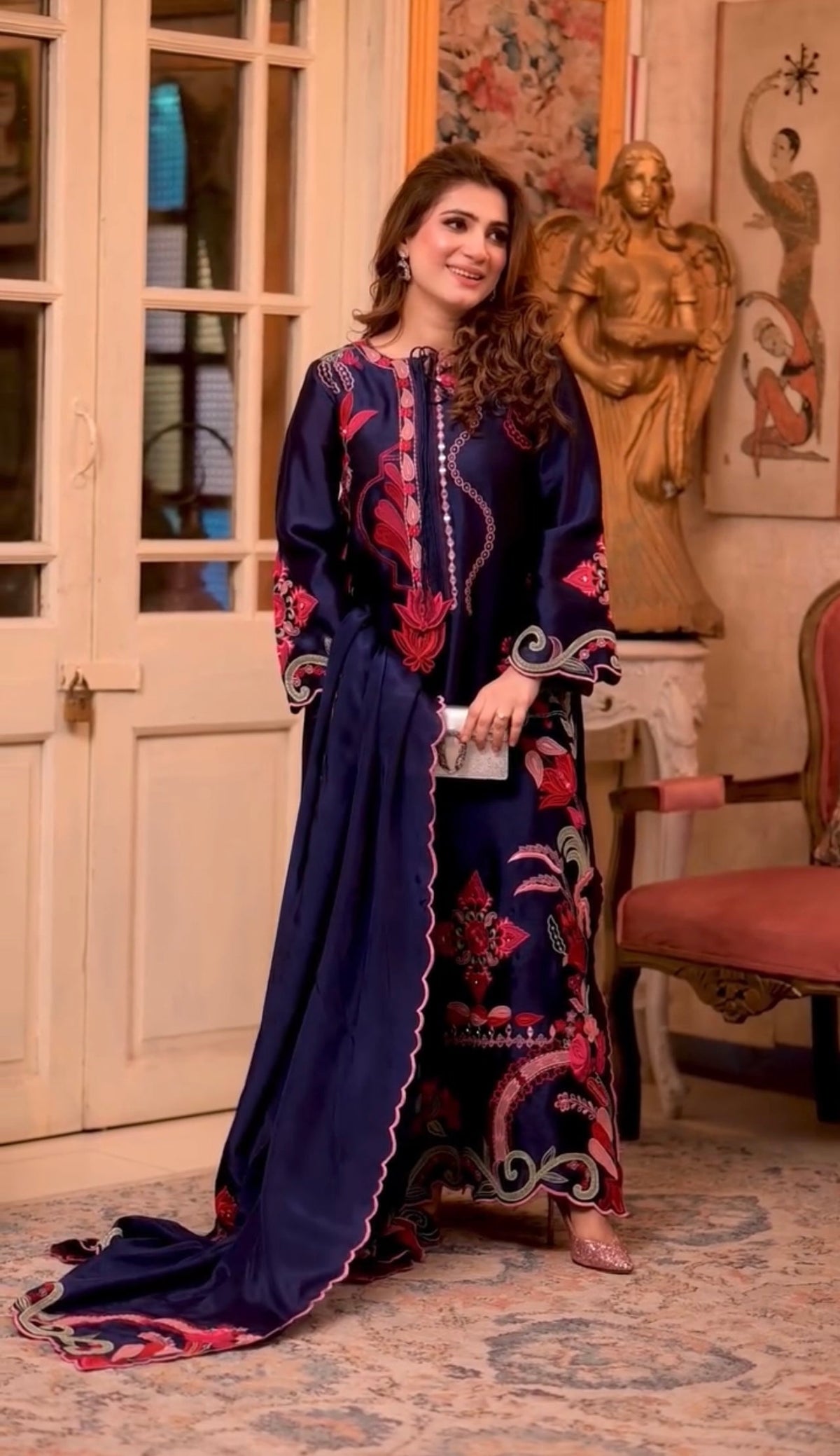 Mulberry Kaftan by Alizay Saad Alizay Saad
