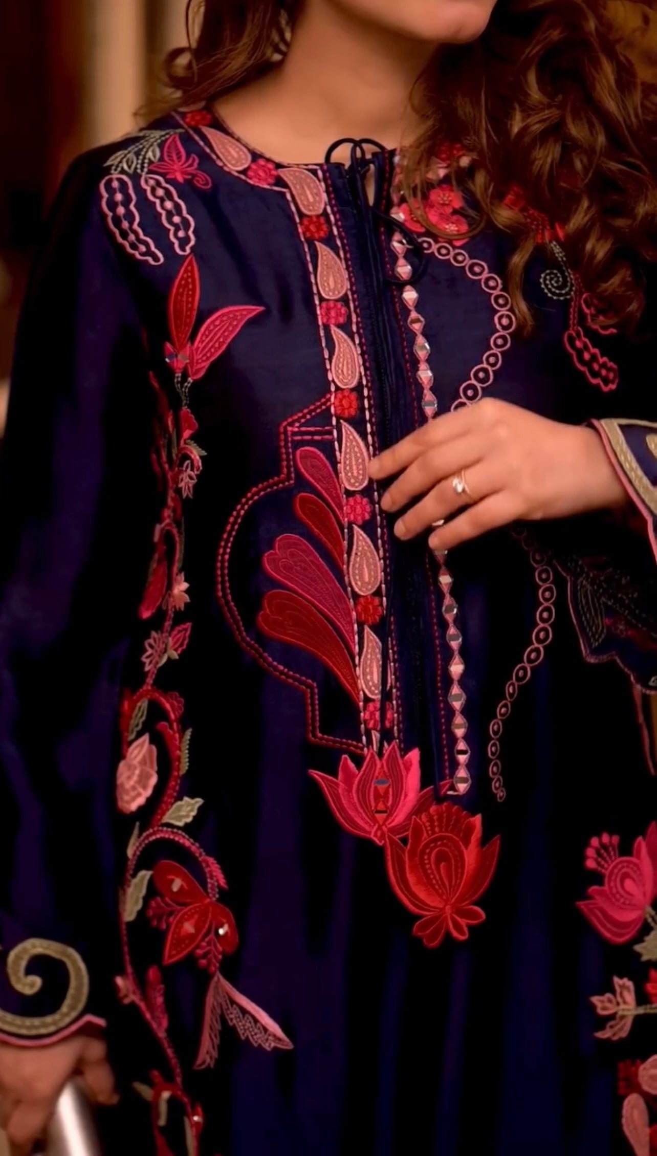 Mulberry Kaftan by Alizay Saad Alizay Saad