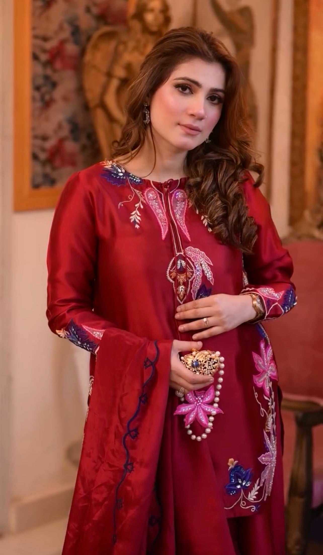 Berry Red by Alizay Saad Alizay Saad