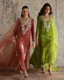 Irsa Parrot Green Signature Velvet