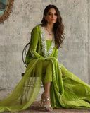 Irsa Parrot Green Signature Velvet