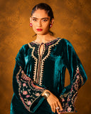 Teal Azure Kaftan