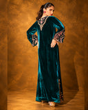 Teal Azure Kaftan