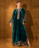Teal Azure Kaftan