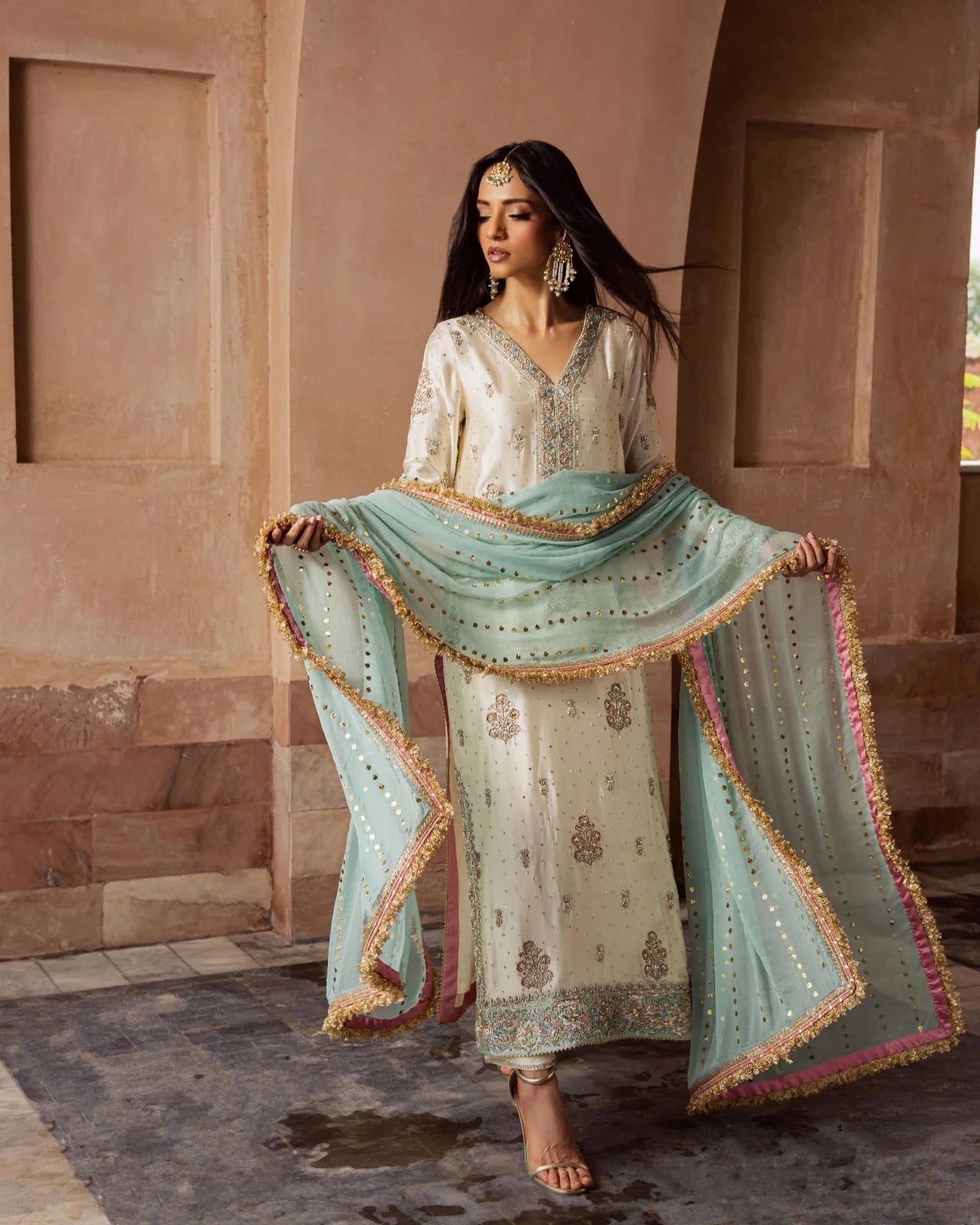 Apsara-Signature festive Edit Alizay Saad