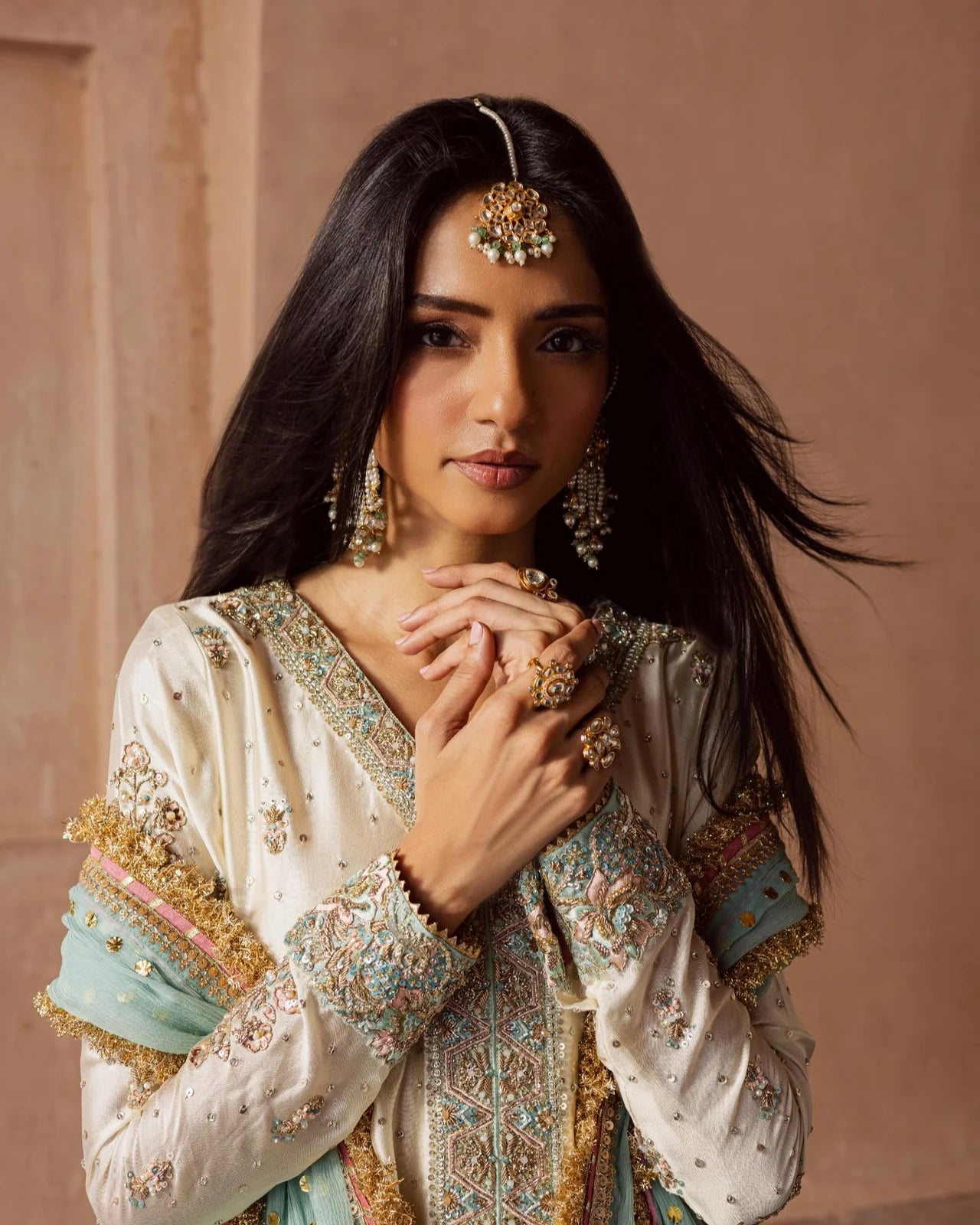 Apsara-Signature festive Edit Alizay Saad