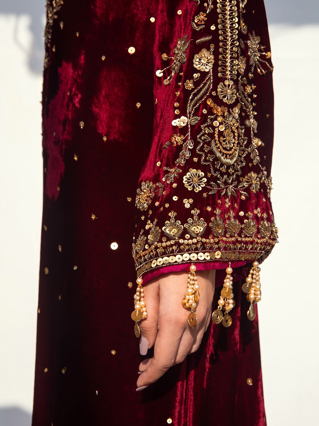 Shanaya Signature festive Velvet Alizay Saad