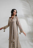 Euphoria Silver Kaftan by Alizay Saad - Alizay Saad