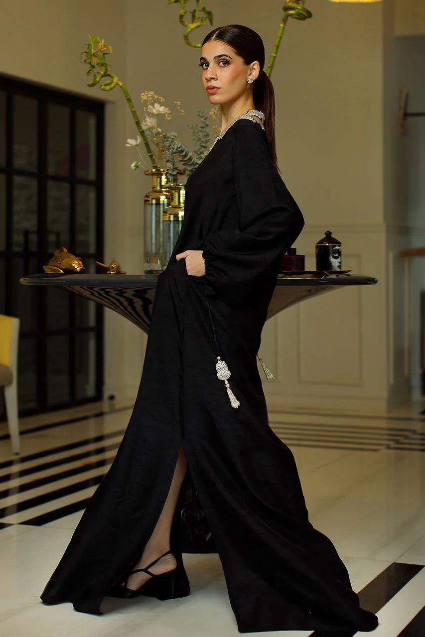 Midnight Spark Regalia Kaftan Series - Alizay Saad
