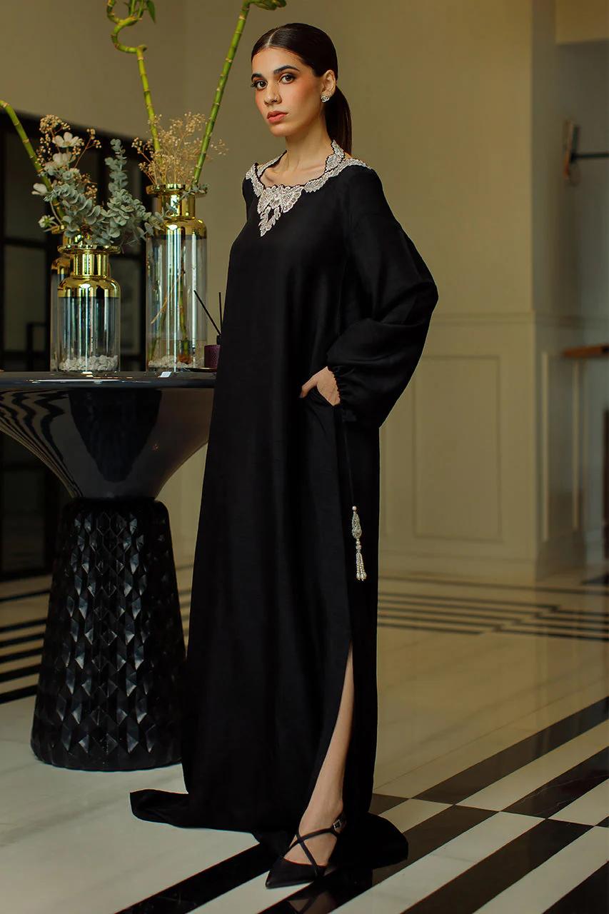 Midnight Spark Regalia Kaftan Series - Alizay Saad