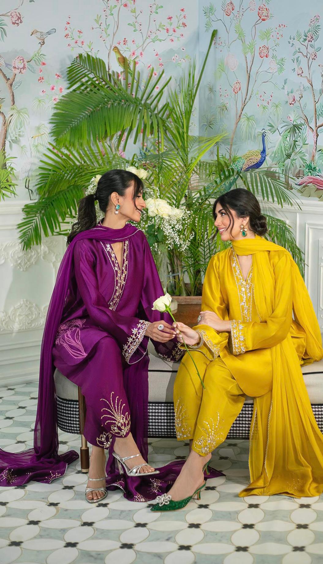 Noori Plum Eid Series’25 by Alizay Saad - Alizay Saad