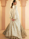 Pearlescent White Jalabiya by Alizay Saad - Alizay Saad