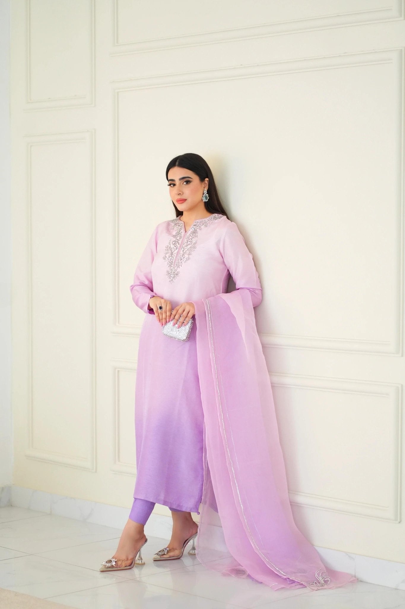 Periwinkle Eid Series ’25 by Alizay Saad - Alizay Saad