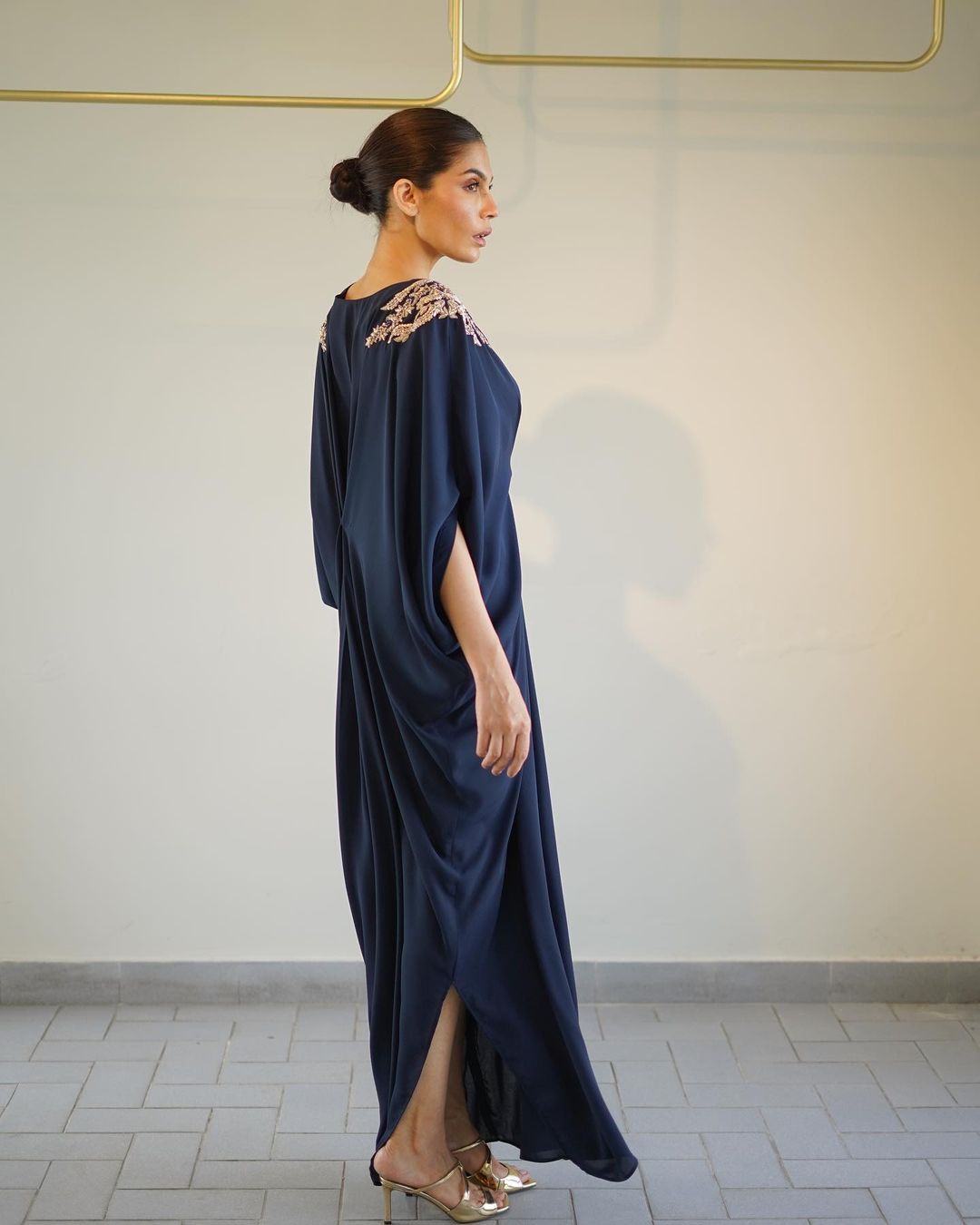Regalia Navy Kaftan - Semi Formal'25 - Alizay Saad