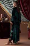Zeenat Velvet Luxe Kaftan by Alizay Saad - Alizay Saad